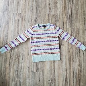 J. Crew Fair Isle Printed Sweater